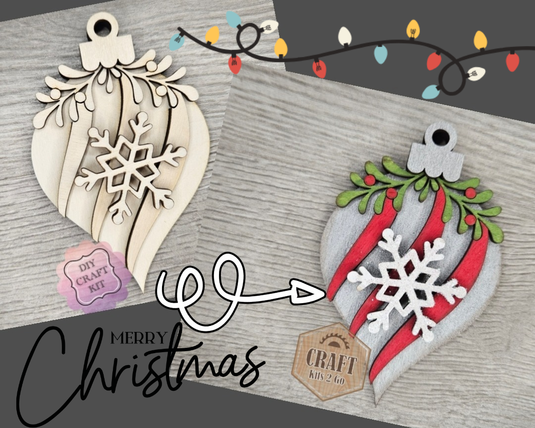 Fancy Christmas Ornament | #4460