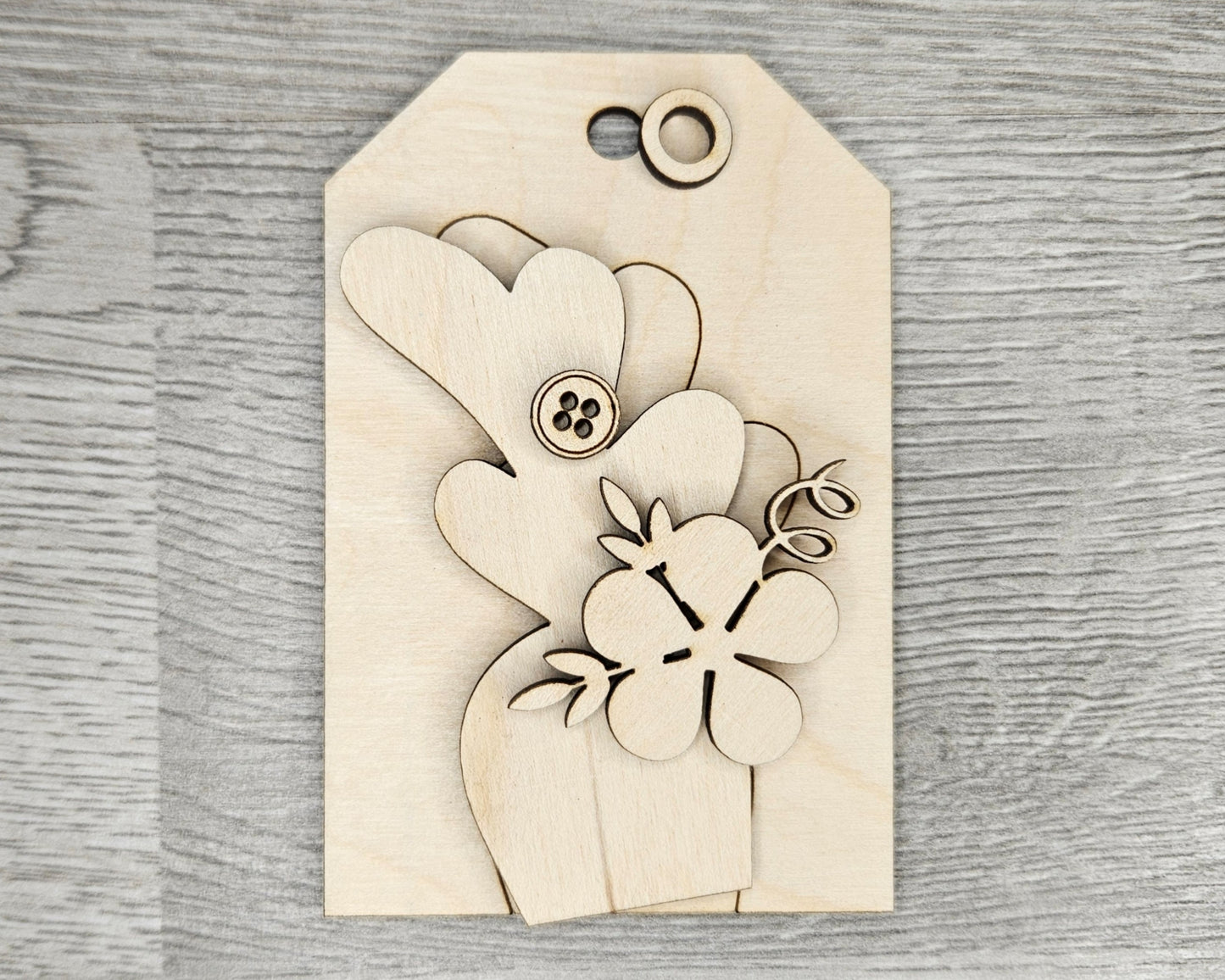 Easter Carrot Tag | #4637