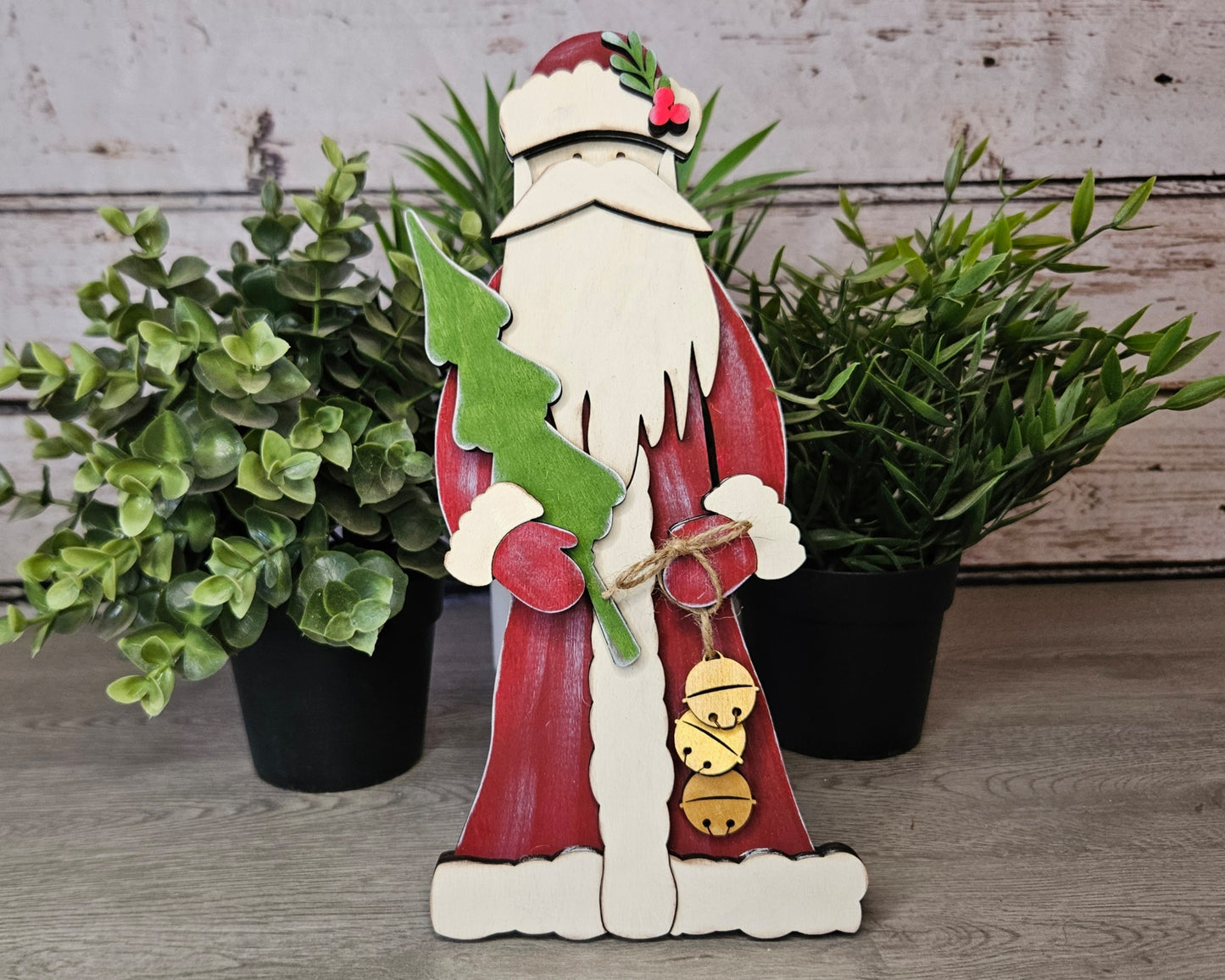Old School Santa Shelf Sitter | #4496