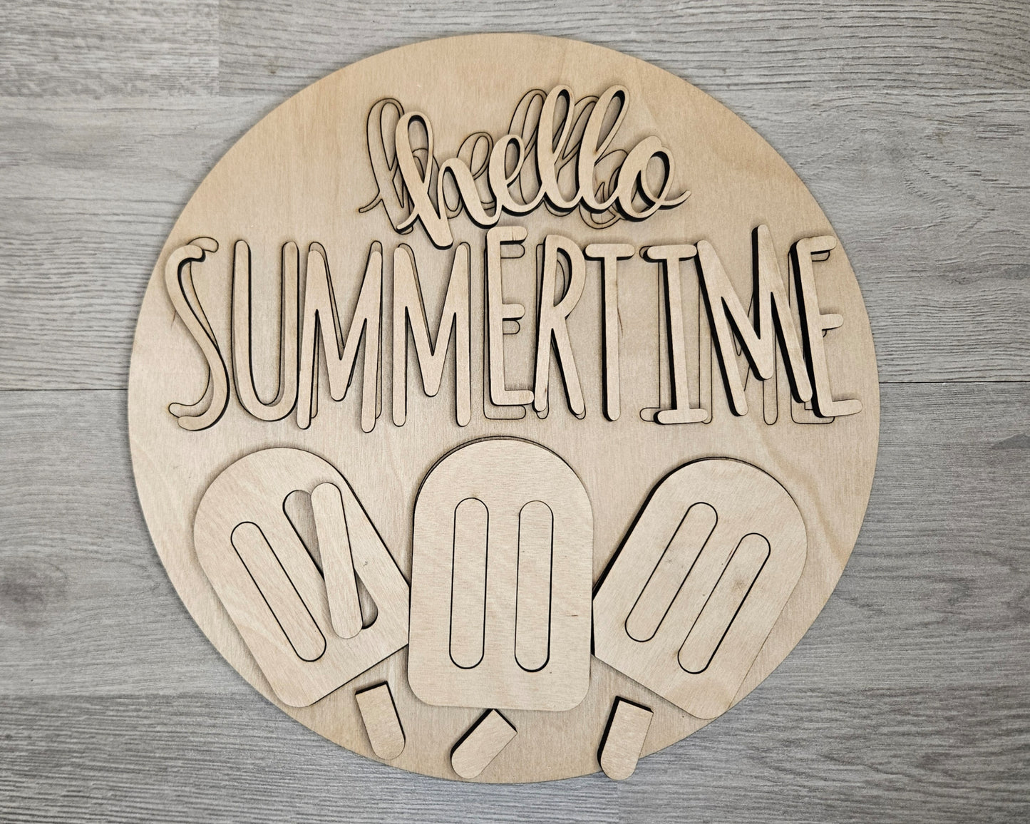 Hello Summer Sign | #4624