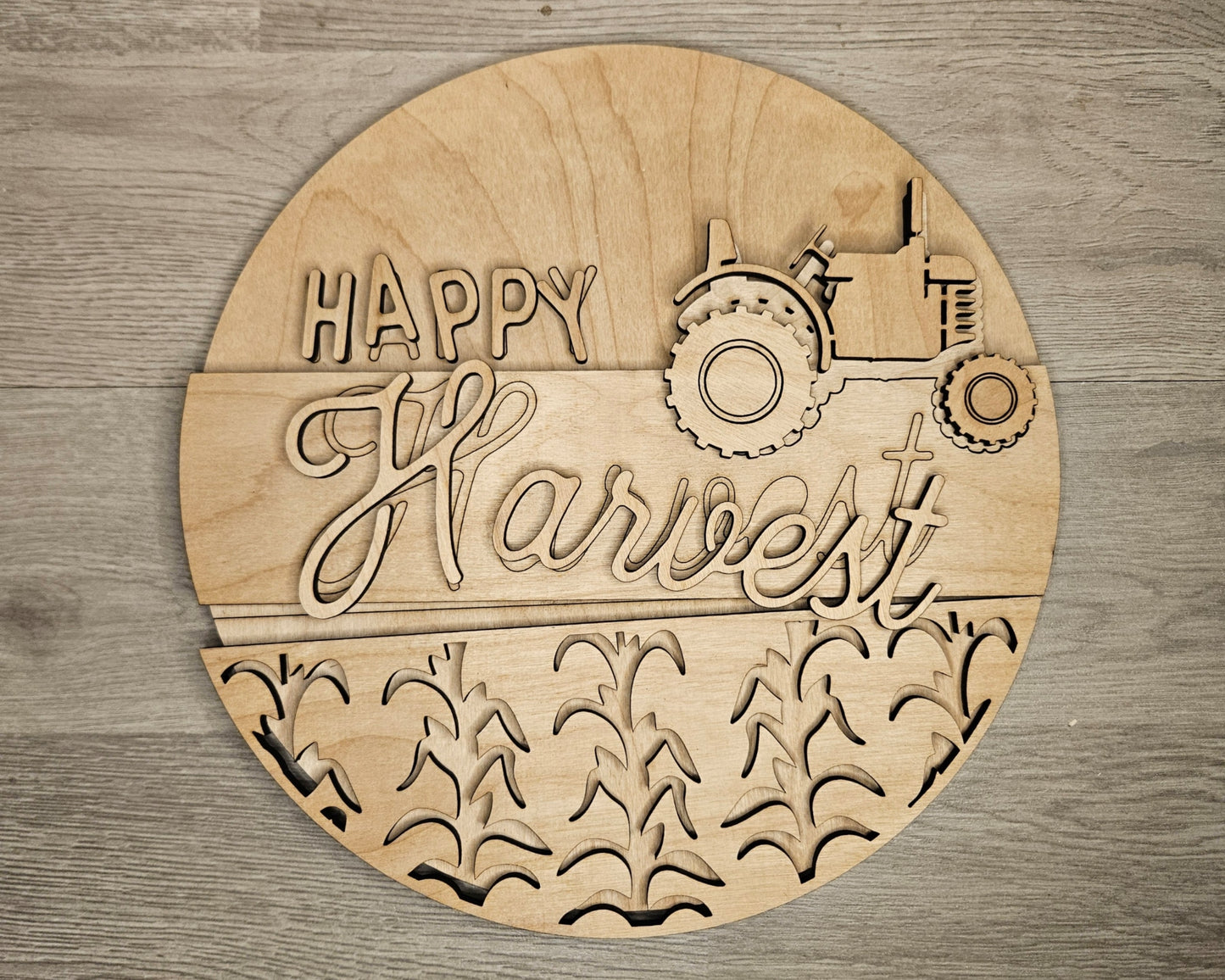 Happy Harvest Farmhouse Sign | #4560