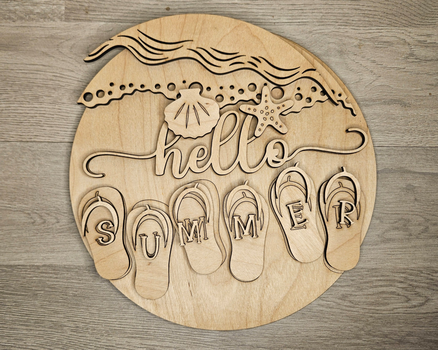 Hello Summer Sign | #3743