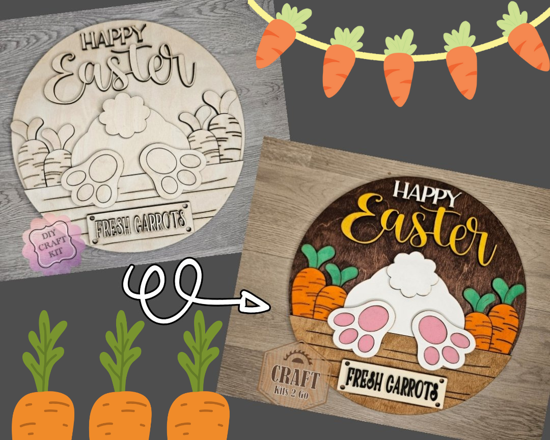 Happy Easter Bunny Butt | #3980