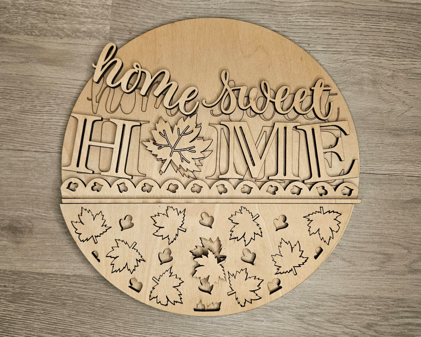 Home Sweet Home Fall Sign | #4339