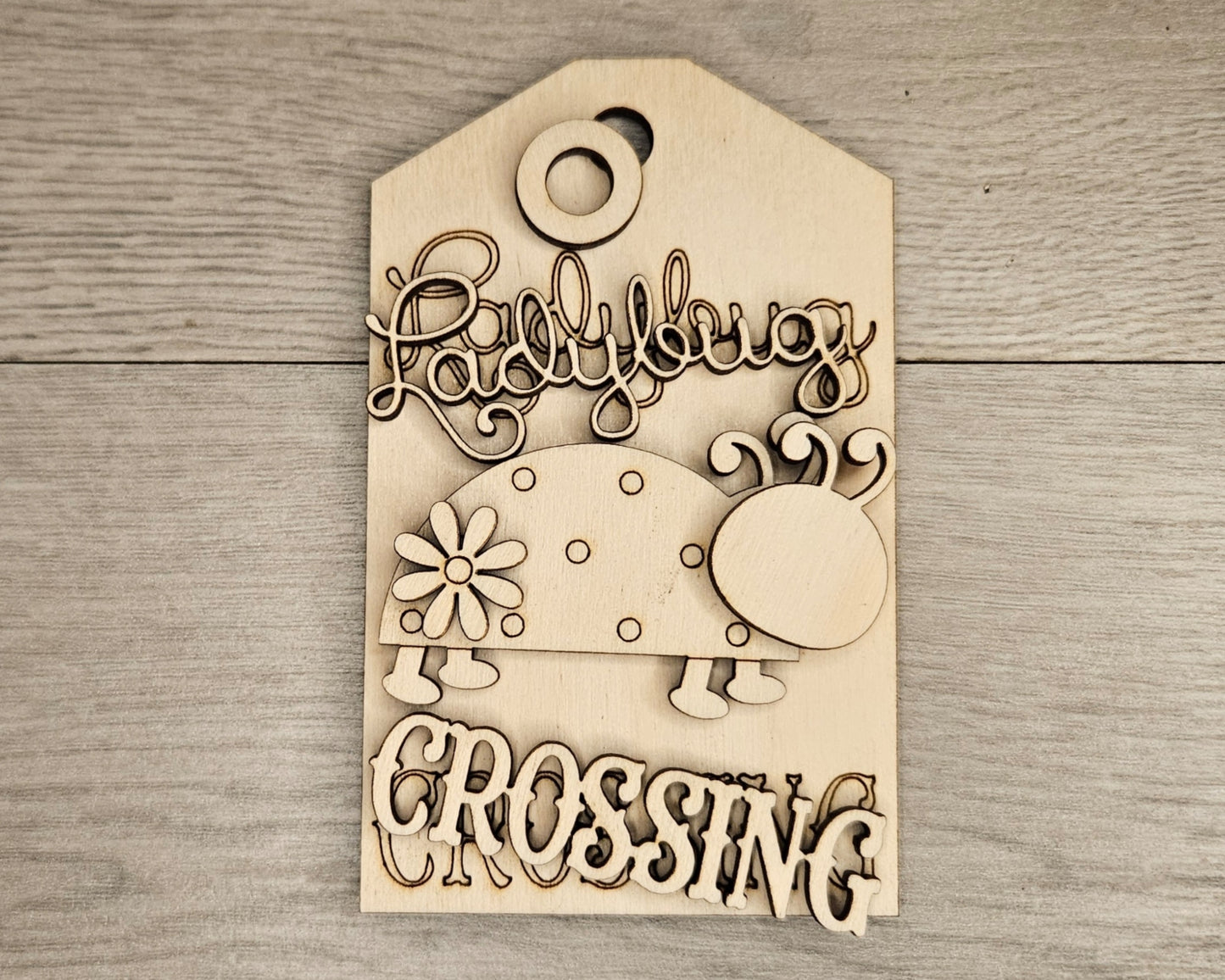 Ladybug Crossing Tag | #4748