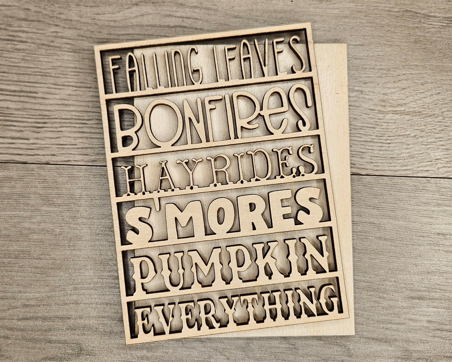 Fall Wording | #2957