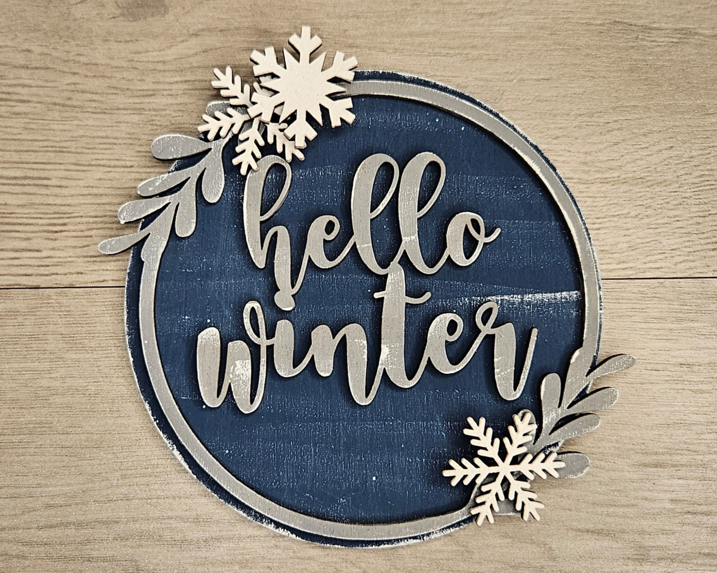 Hello Winter Snowflake | #4686