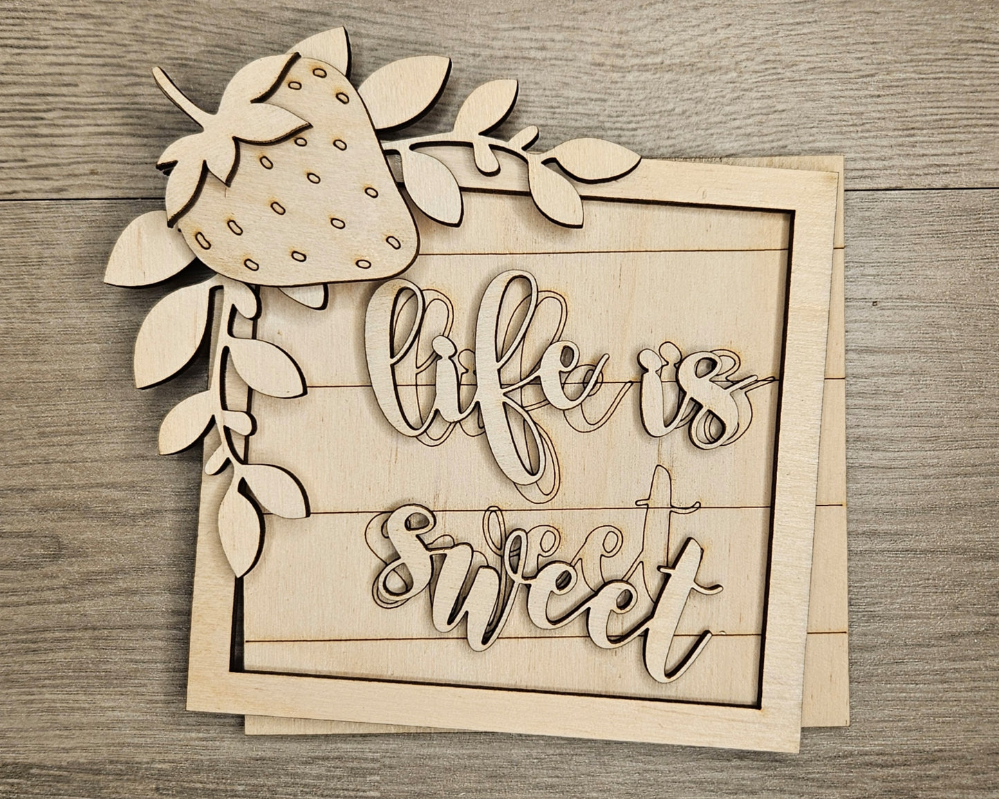 Life is Sweet | Strawberries | #4709