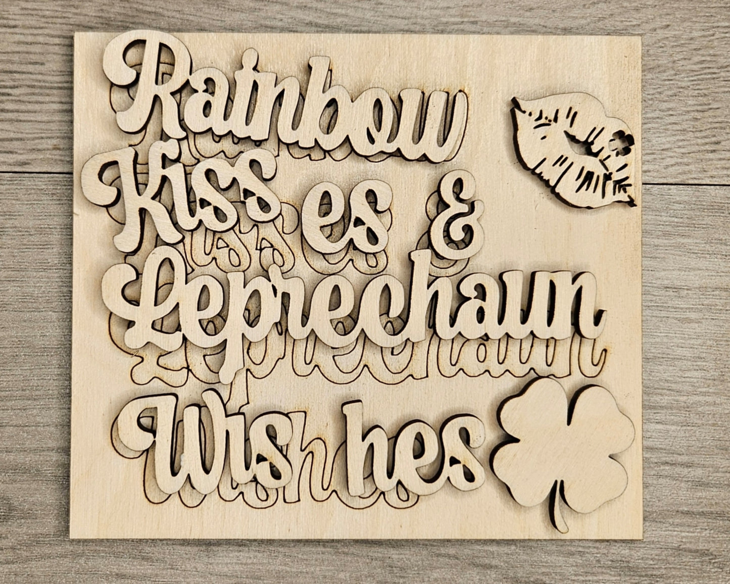 Rainbow Kisses & Shamrock Wishes | #4729