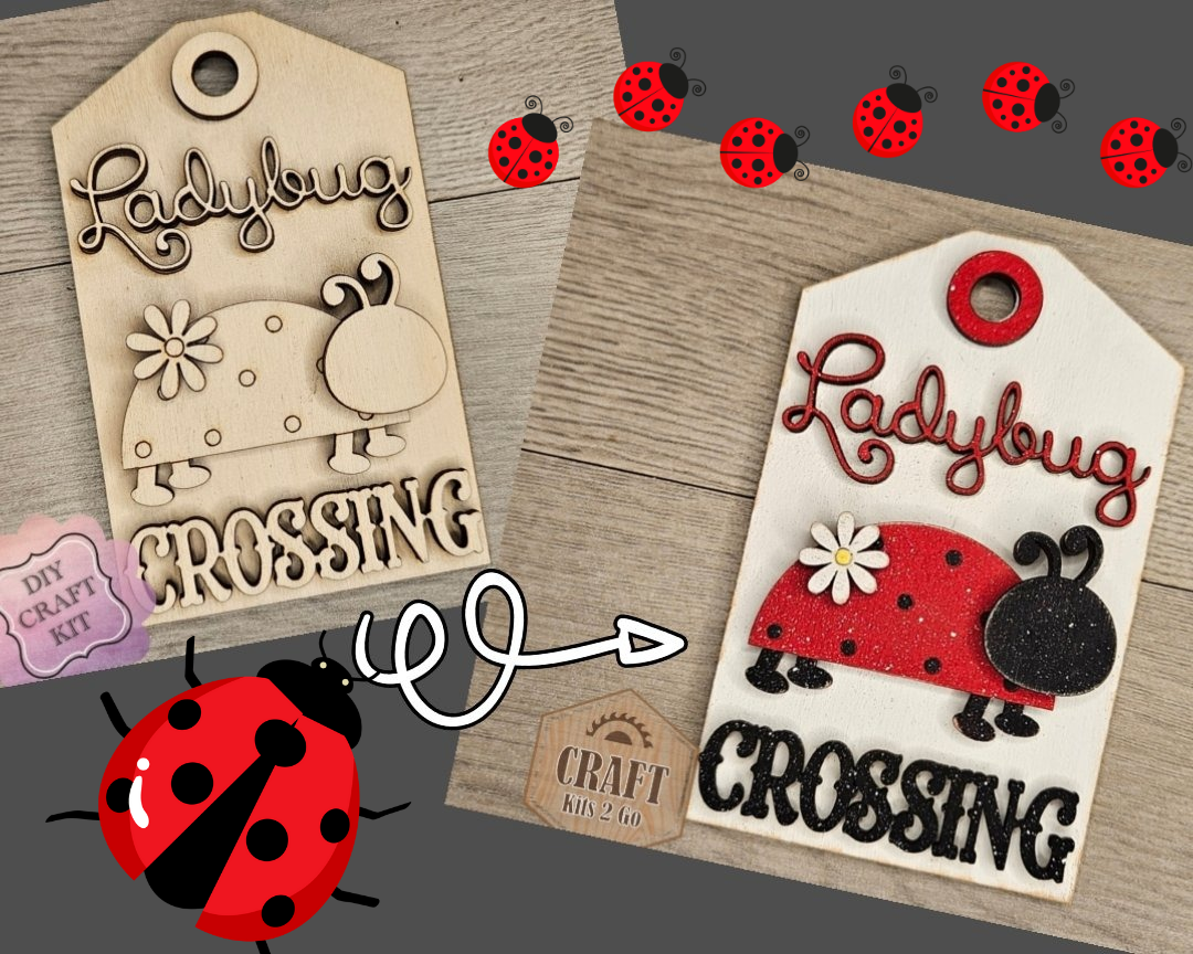 Ladybug Crossing Tag | #4748
