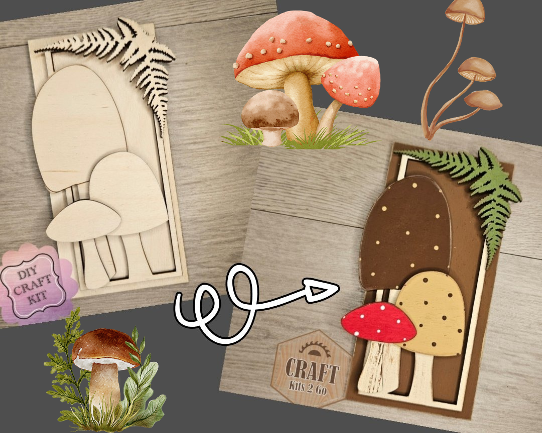 Mushroom Trio | #4713