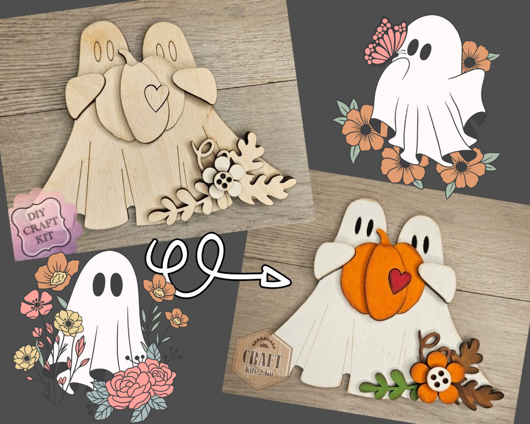 Halloween Ghost Couple | #4715
