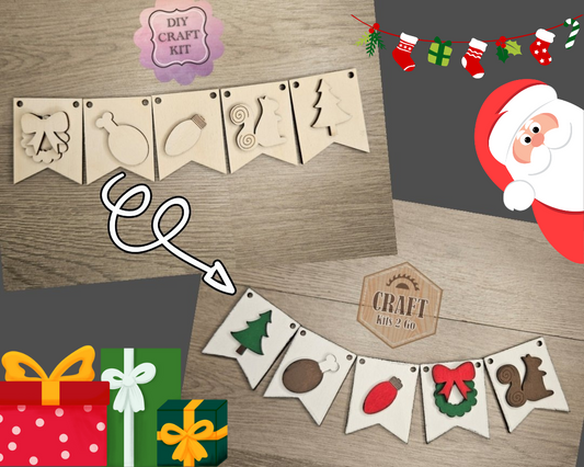 Christmas Vacation Bunting | #4661