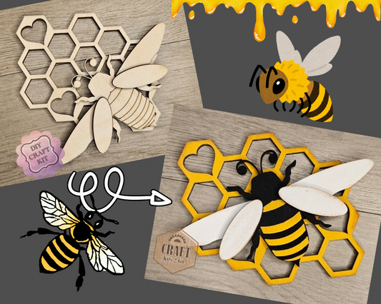 Honeycomb Bee | #4795