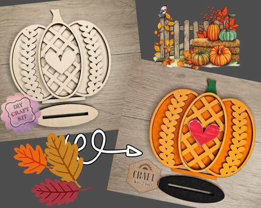 Sweater Pumpkin Shelf Sitter | #4791