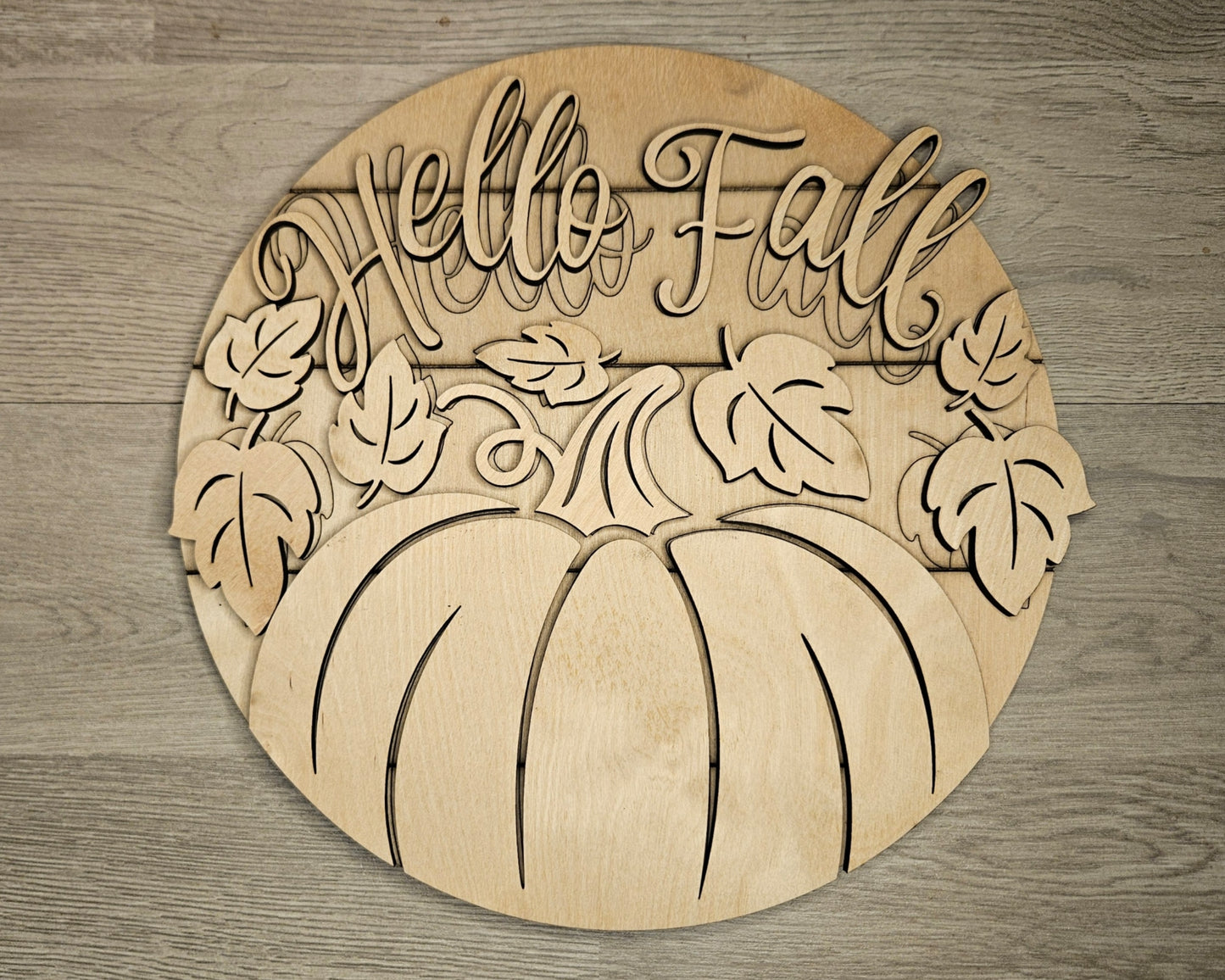 Hello Fall Pumpkin | #4766