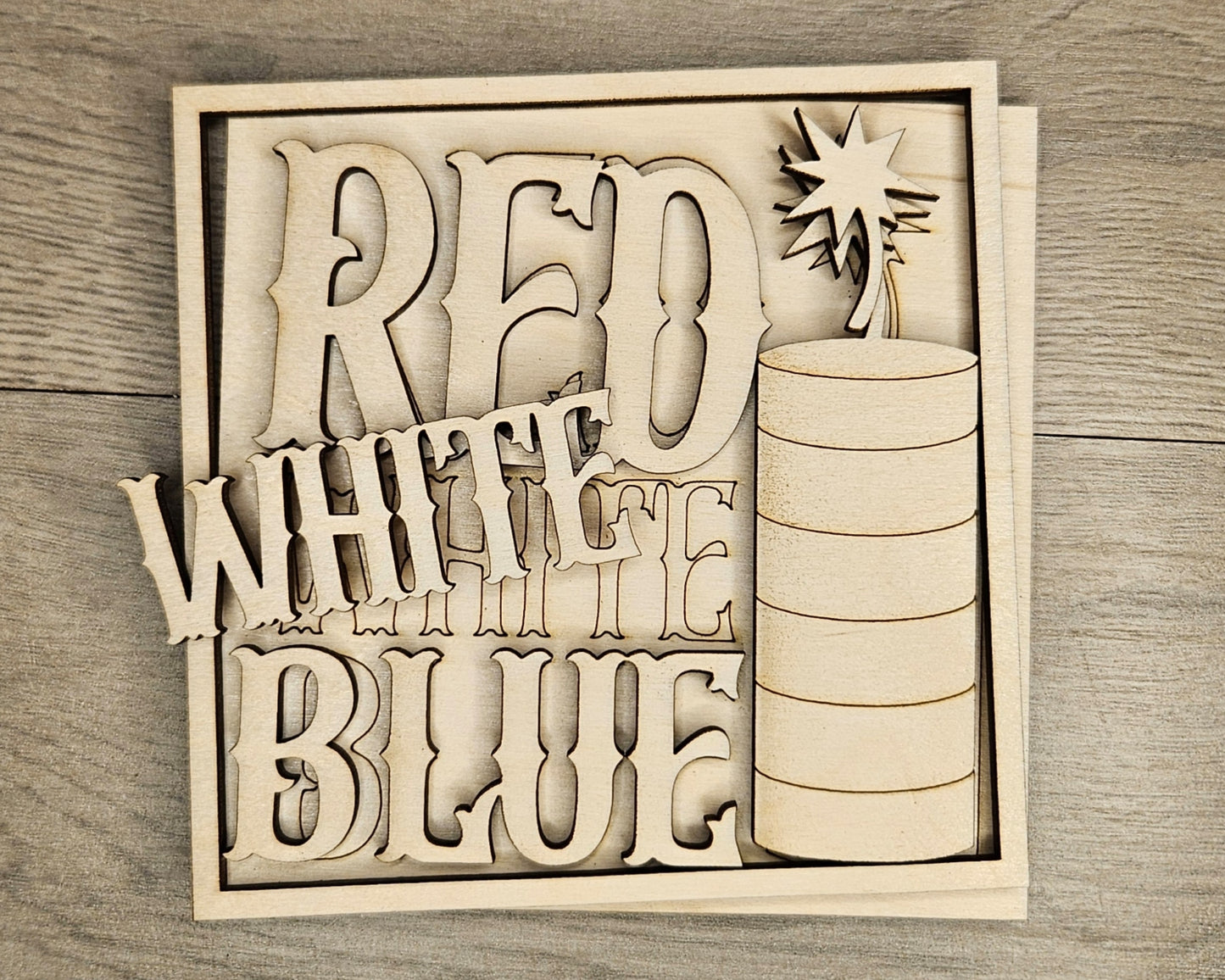 Red, White, Blue | #4171