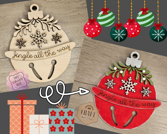 Jingle Bell Ornament | #4465