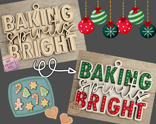 Baking Spirits Bright Ornament | #4805