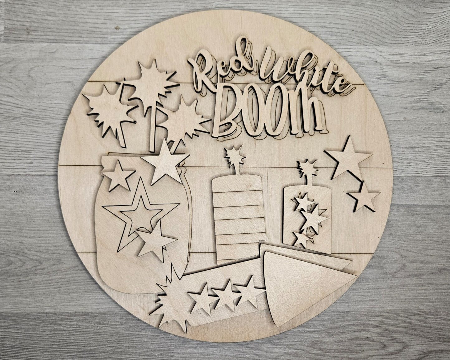 Red, White, Boom, Fireworks | #4399