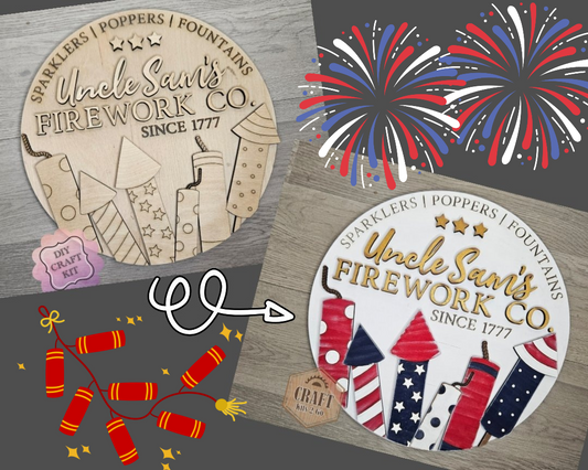 Uncle Sam's Firework Company | #4259