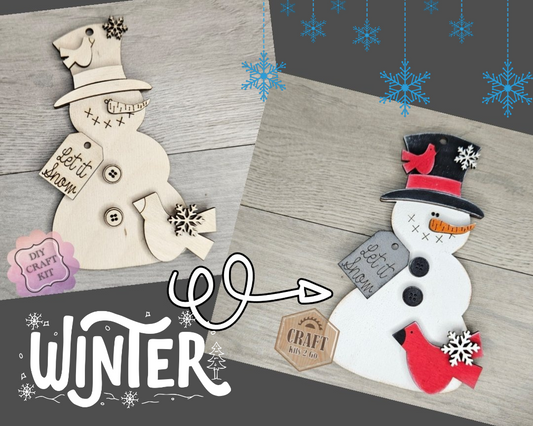 Snowman Ornament | #2409