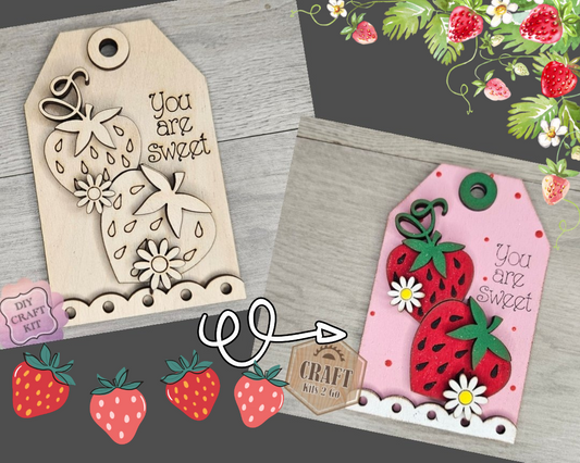 You are Sweet Strawberry Tag | #4832