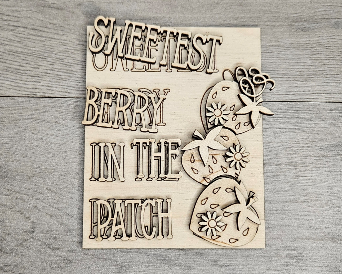 Sweetest Berry in the Bunch | Strawberry | #4834