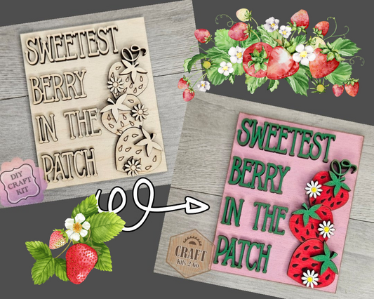 Sweetest Berry in the Bunch | Strawberry | #4834