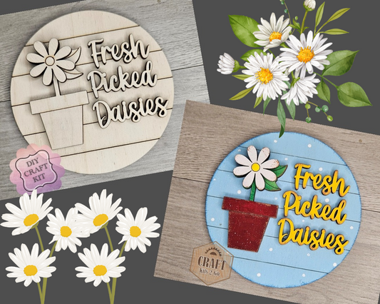 Fresh Picked Daisies | #4867