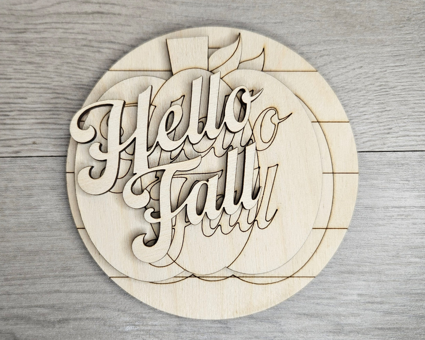 Hello Fall Pumpkin | #4906