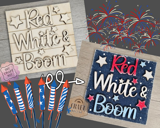 Red White Boom | #4899