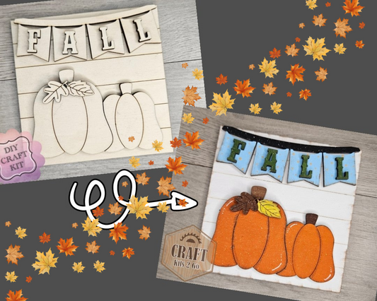 Fall Bunting Pumpkins | #4909
