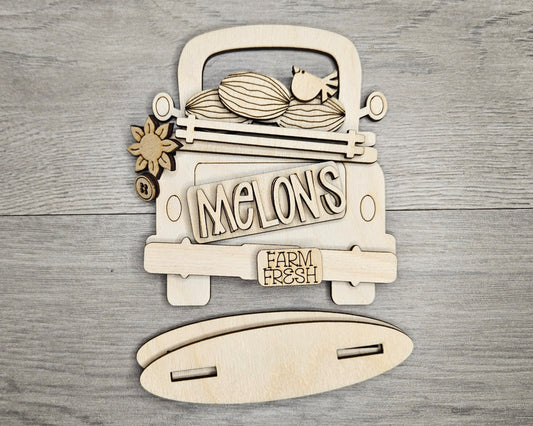 Watermelon Truck Shelf Sitter | #4964