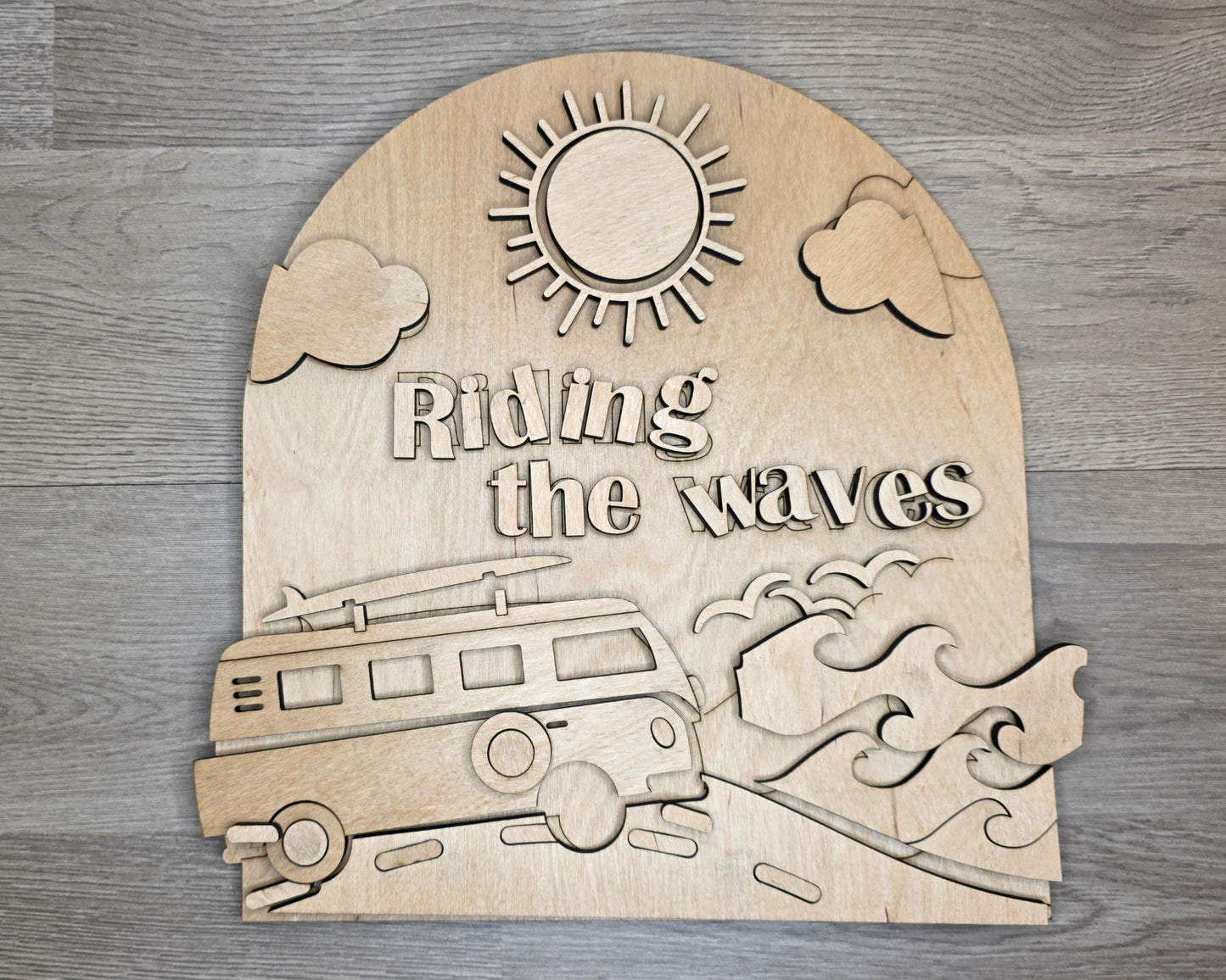 Riding the Waves Bus | #4990