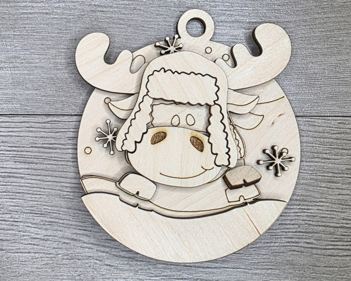 Moose Ornament | #5014