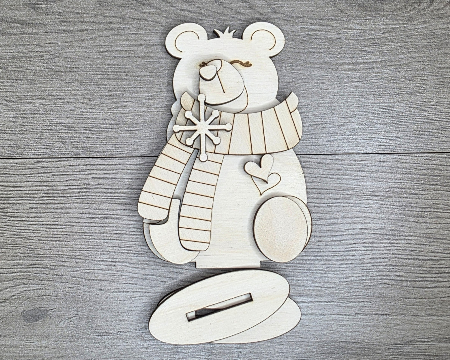 Polar Bear Shelf Sitter | #5057