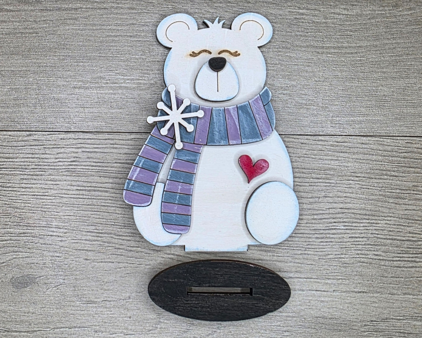 Polar Bear Shelf Sitter | #5057