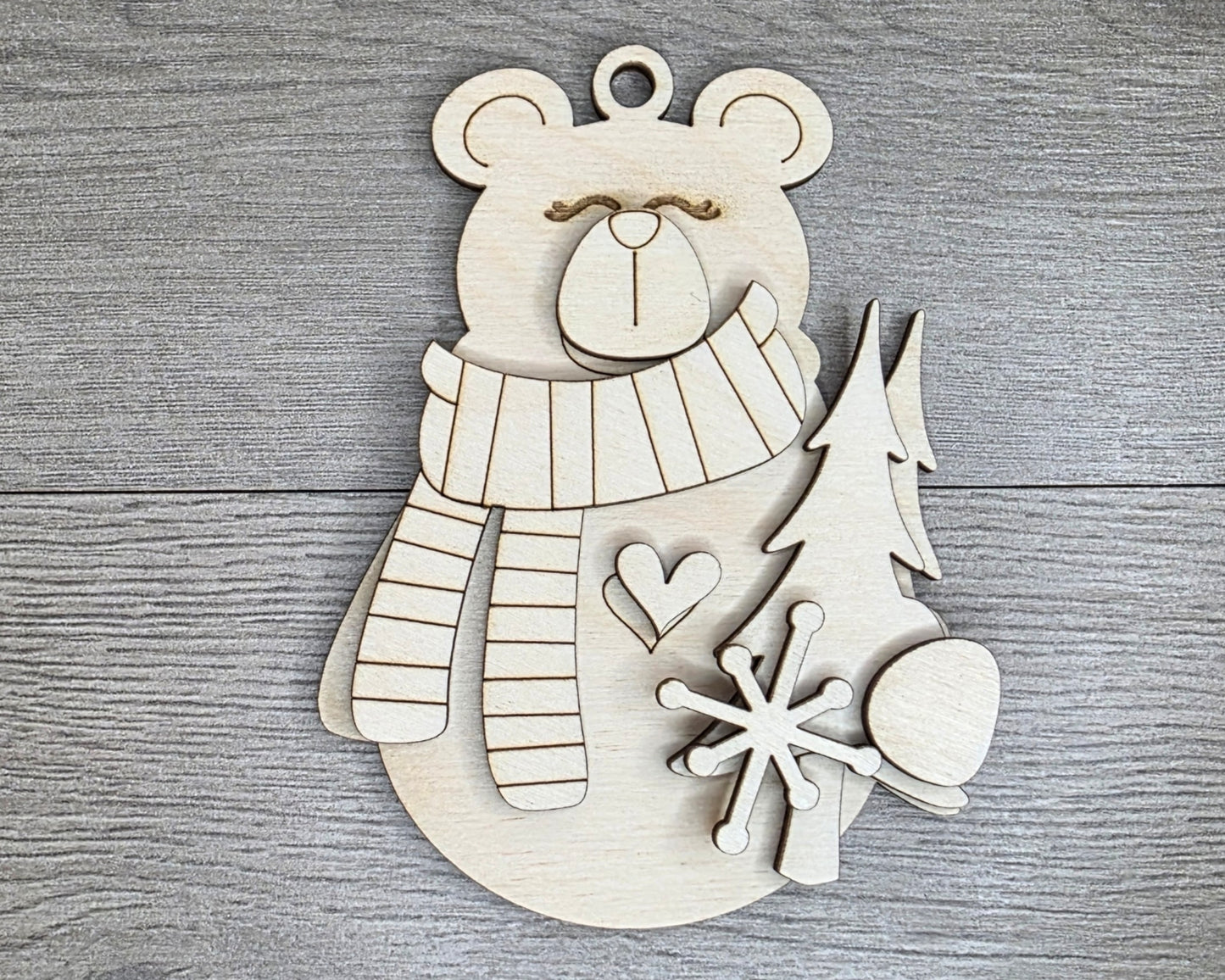 Polar Bear Christmas Ornament | #5060