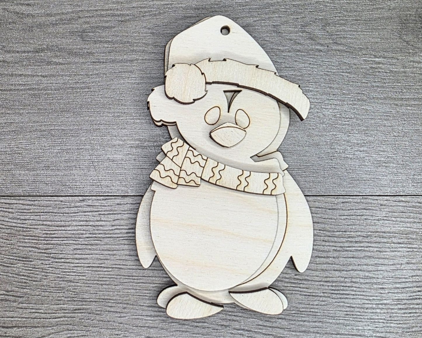 Christmas Penguin Ornament | #5079