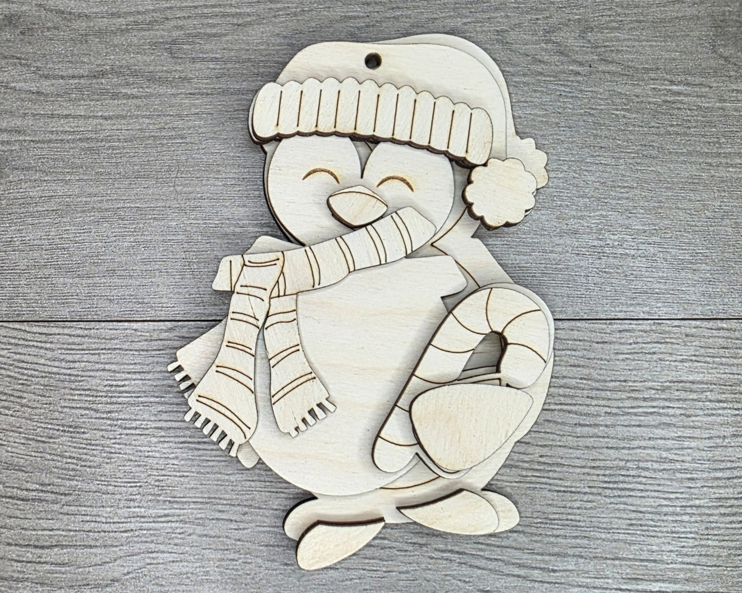 Winter Penguin Christmas Ornament | #5080