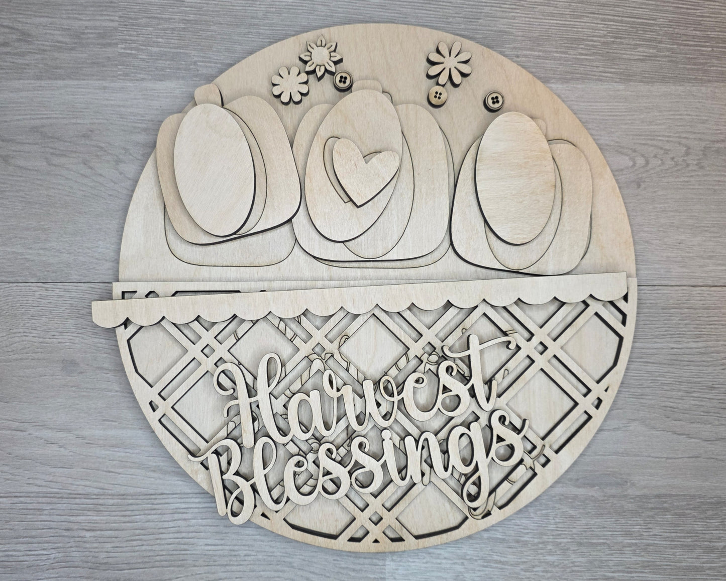 Harvest Blessings Pumpkins | #5034