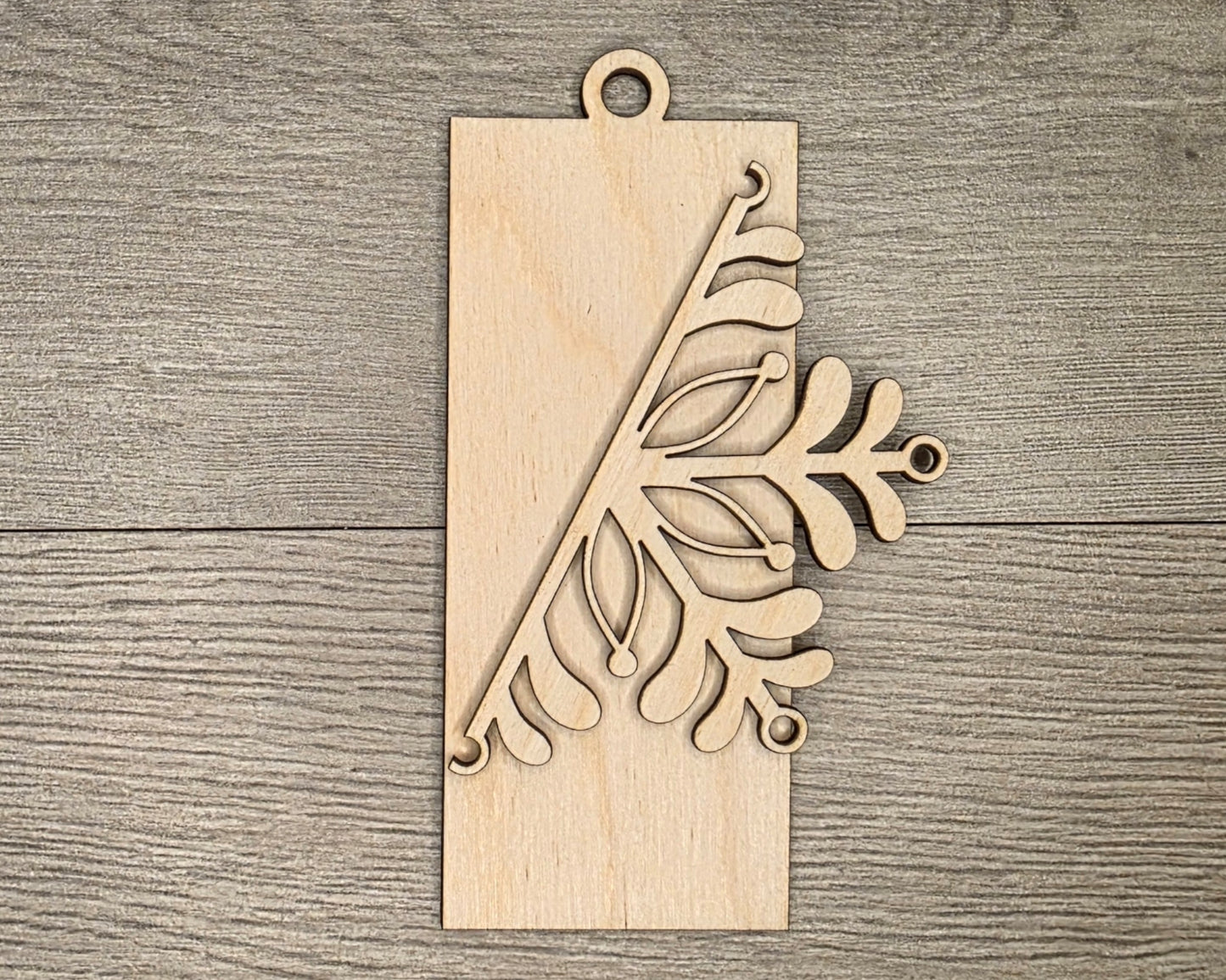 Simple Snowflake Ornament | #5103