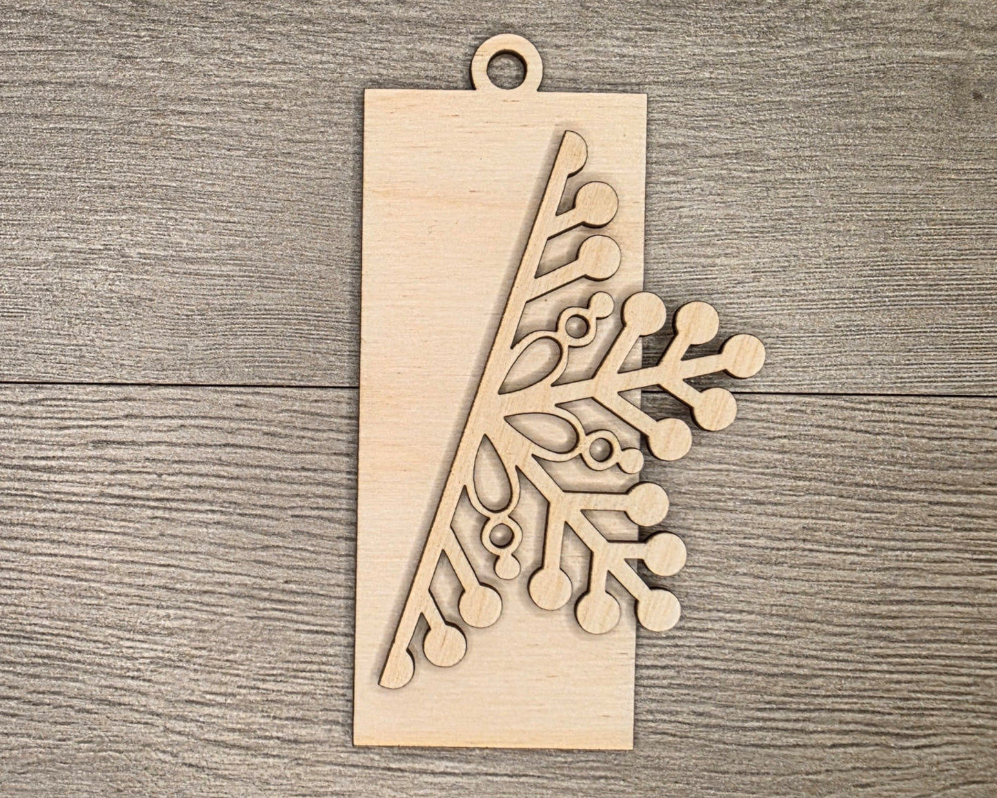 Simple Snowflake Ornament | #5106