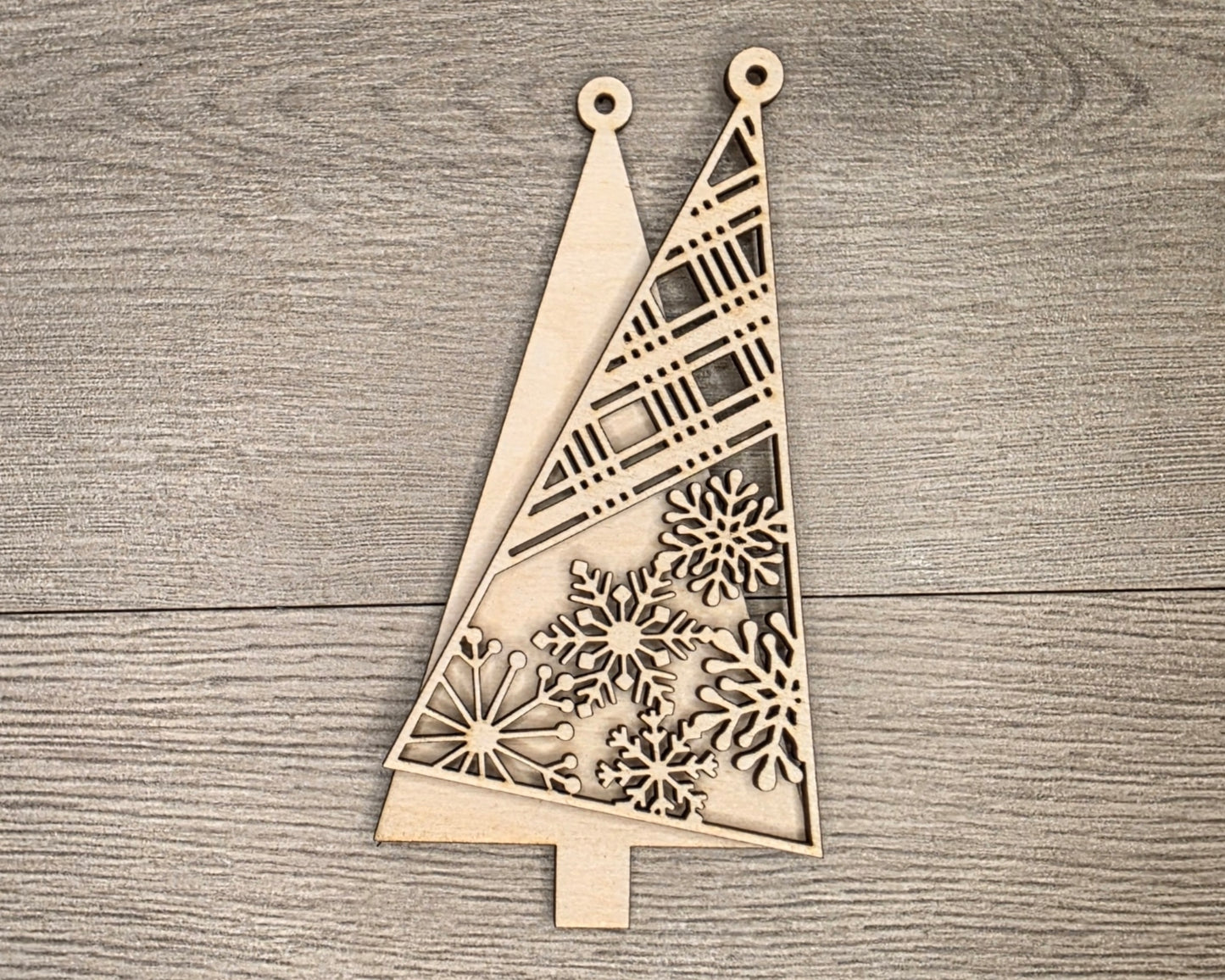 Snowflake Christmas Tree Ornament | #5116