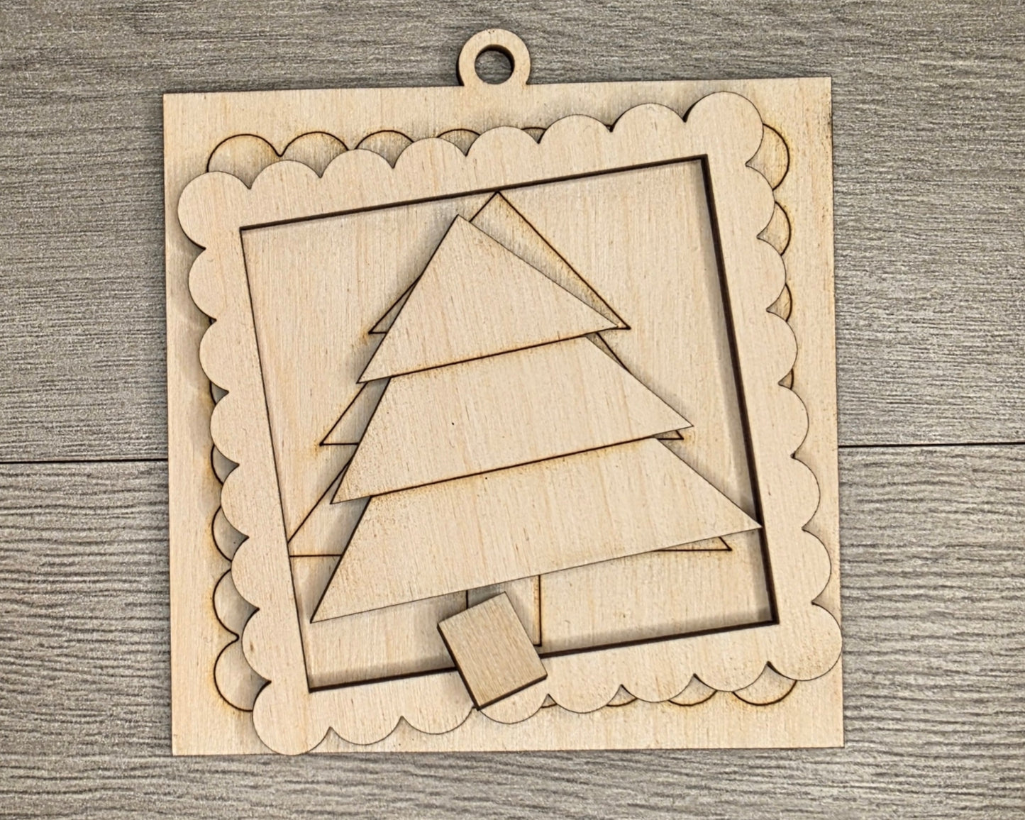Quilt Christmas Tree Ornament | #5122
