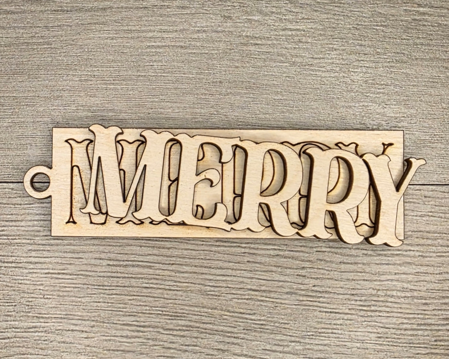 Merry Christmas Ornament | #5130
