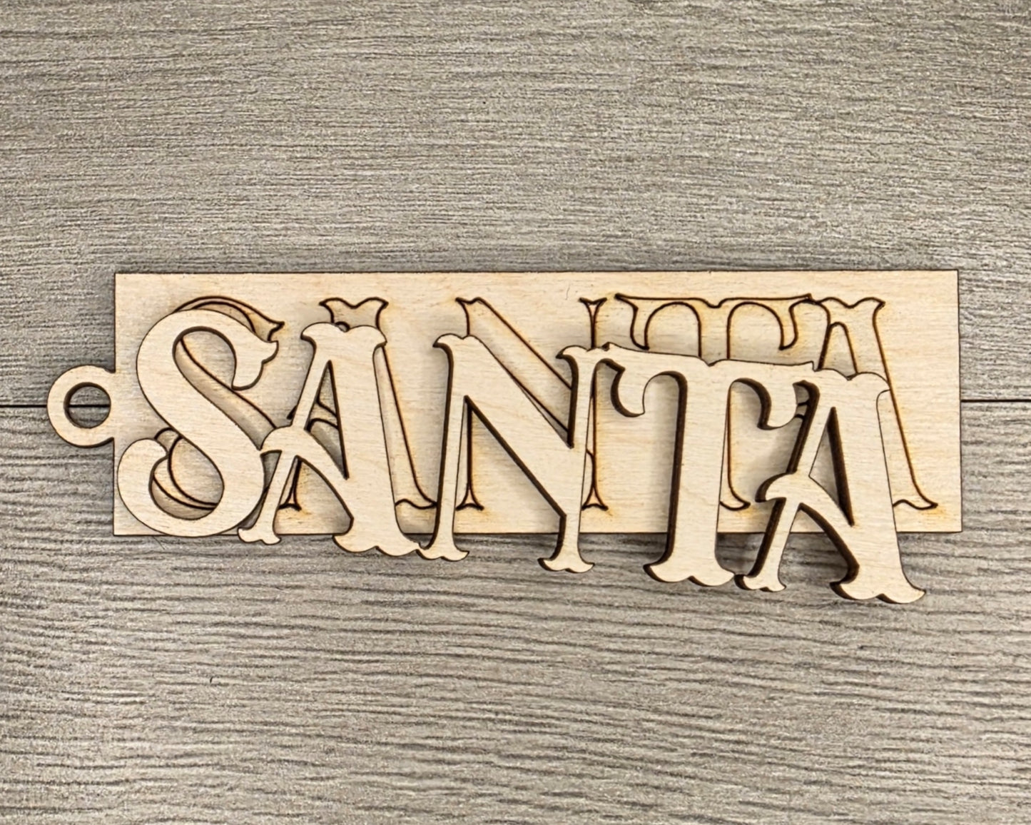 Santa Christmas Ornament | #5131