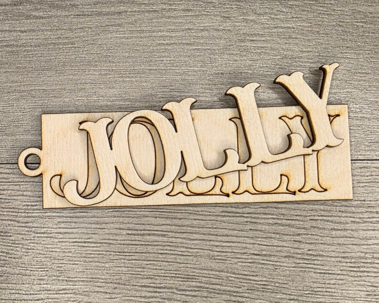 Jolly Christmas Ornament | #5126