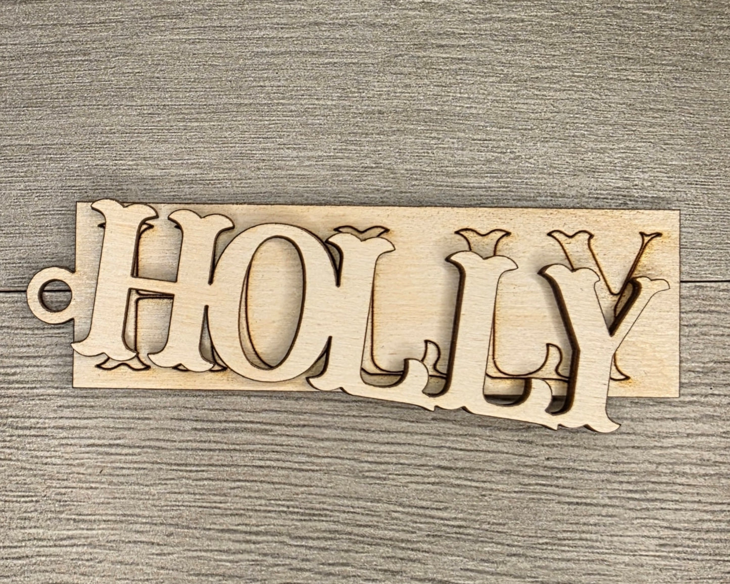 Holly Christmas Ornament | #5133